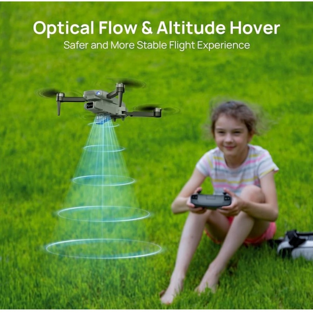 Black Foldable Drone with Camera